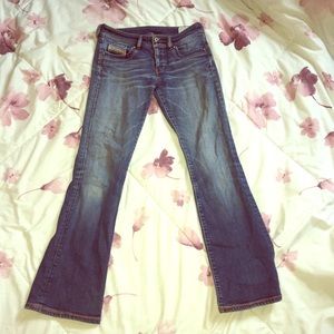 Boot cut jeans